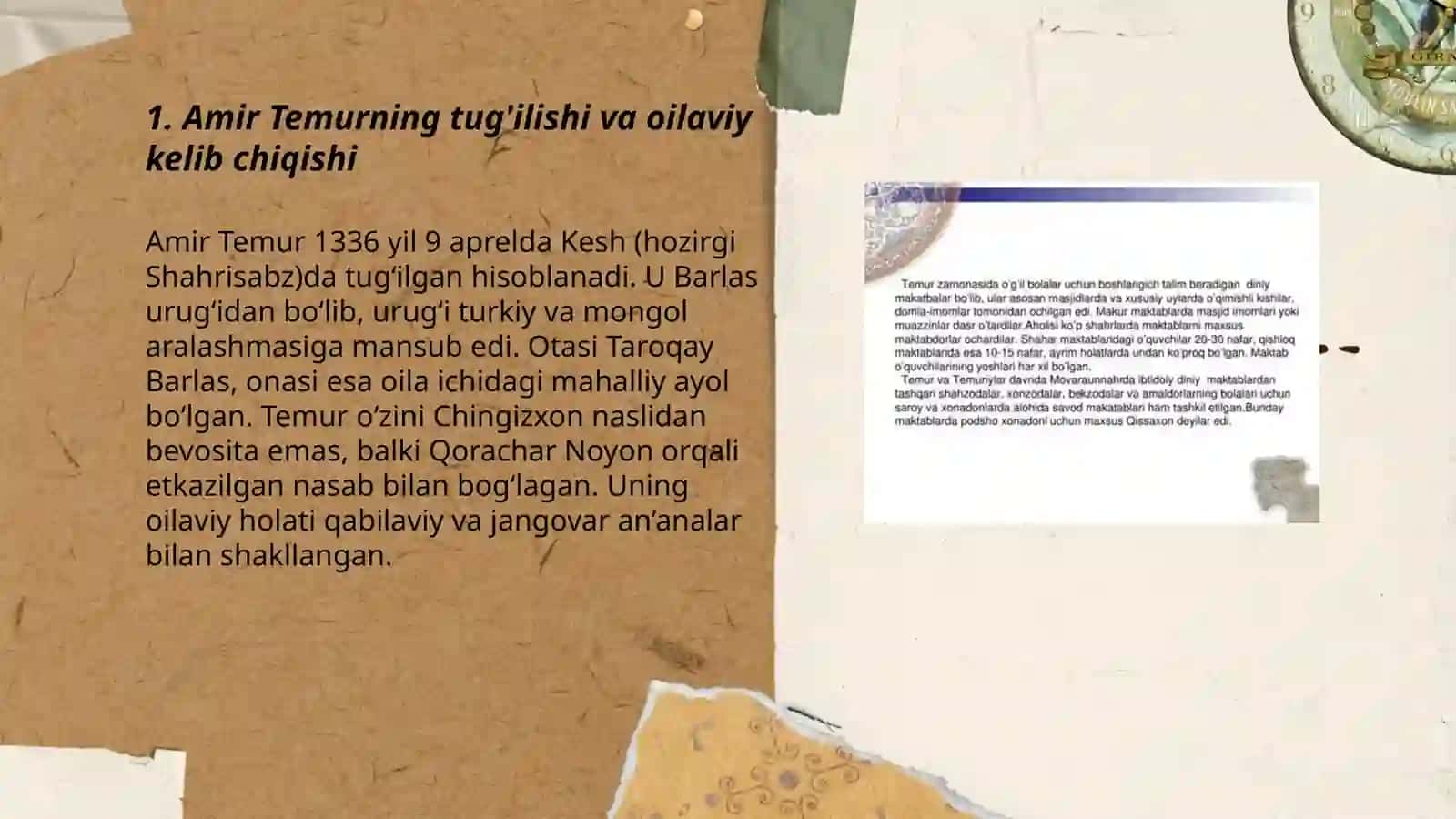 Amir temur haqida maʼlumot 3