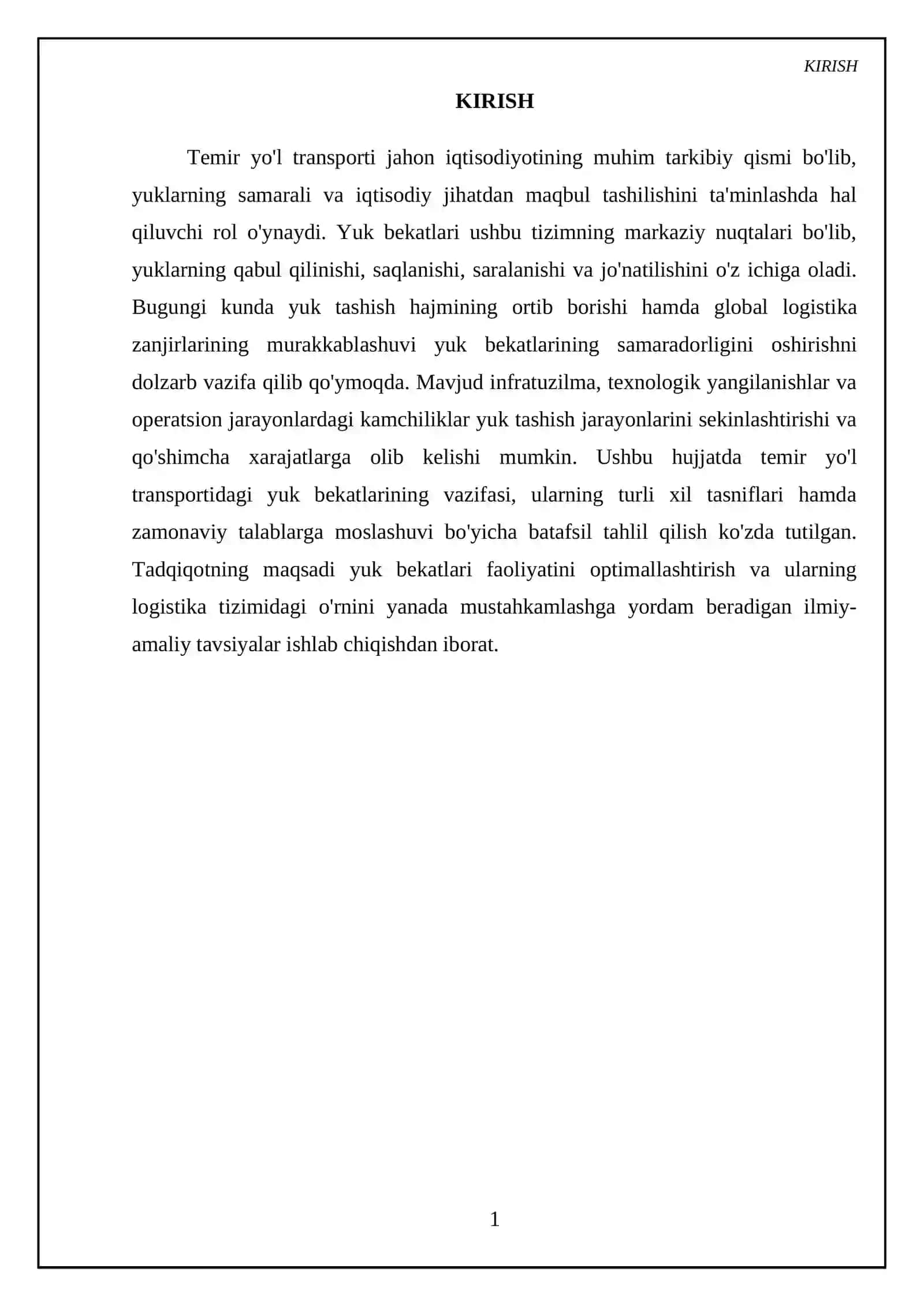 Temir yo’l transportida Yuk bekatlari, vazifasi va turlari 3