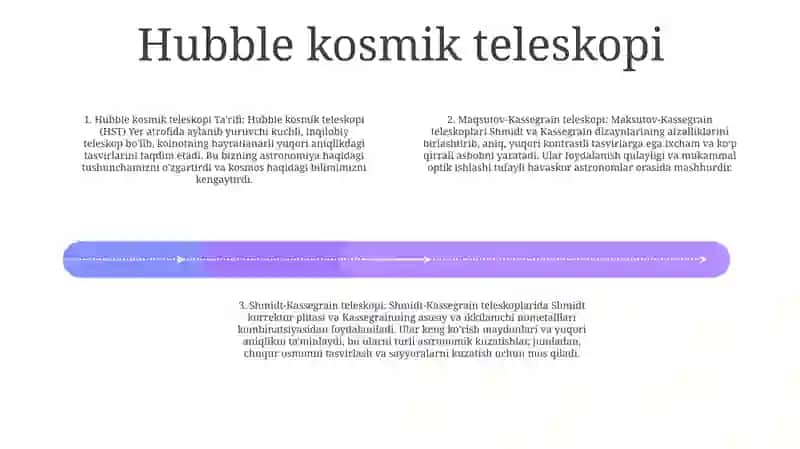 Zamonaviy Teleskoplar 3