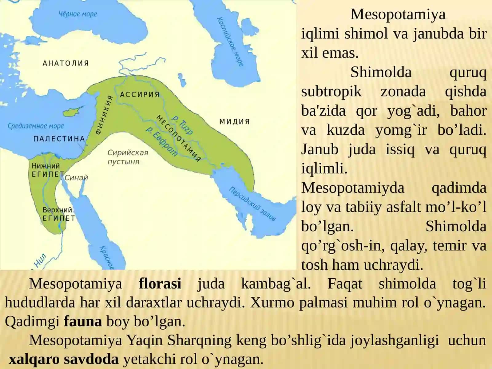IKKI DARYO ORALIG’I MESOPOTAMIYA 3