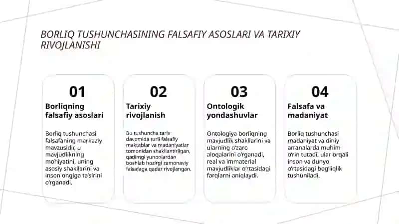 Borliq tushunchasining mohiyati 3