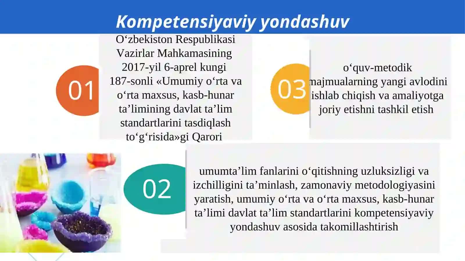 Kimyo fanini o‘qitishda kompetensiyaviy yondashuv. 3