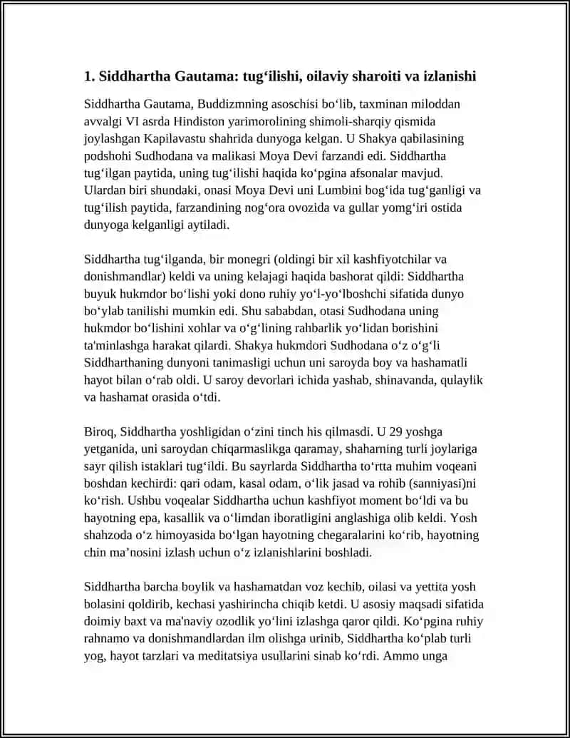 BUDDIZMNING PAYDO BO‘LISHI 3