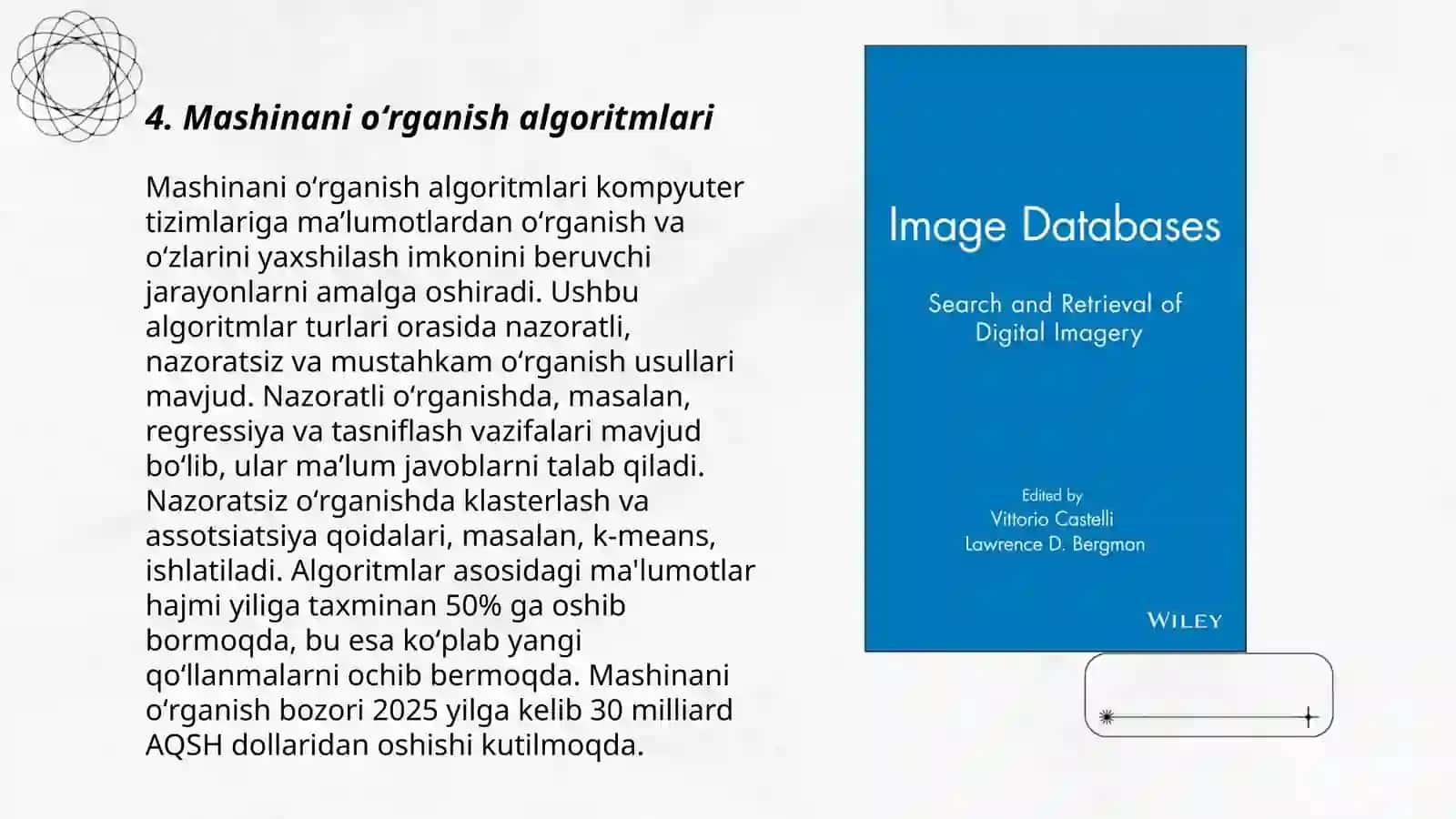 Mashinani o'rganish algoritmlari 3