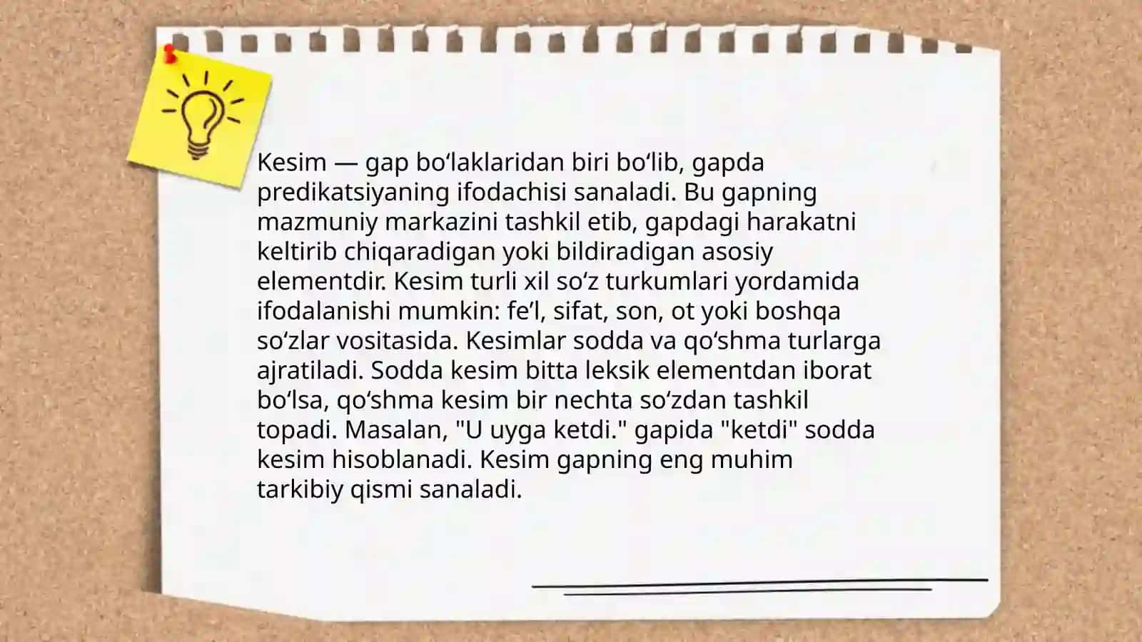 Kesimning ta'rifi va turlari 3