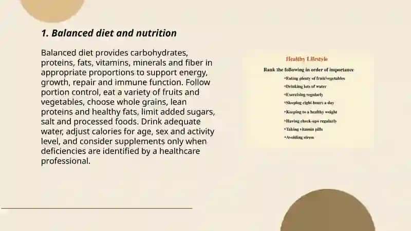Keeping Healthy 3