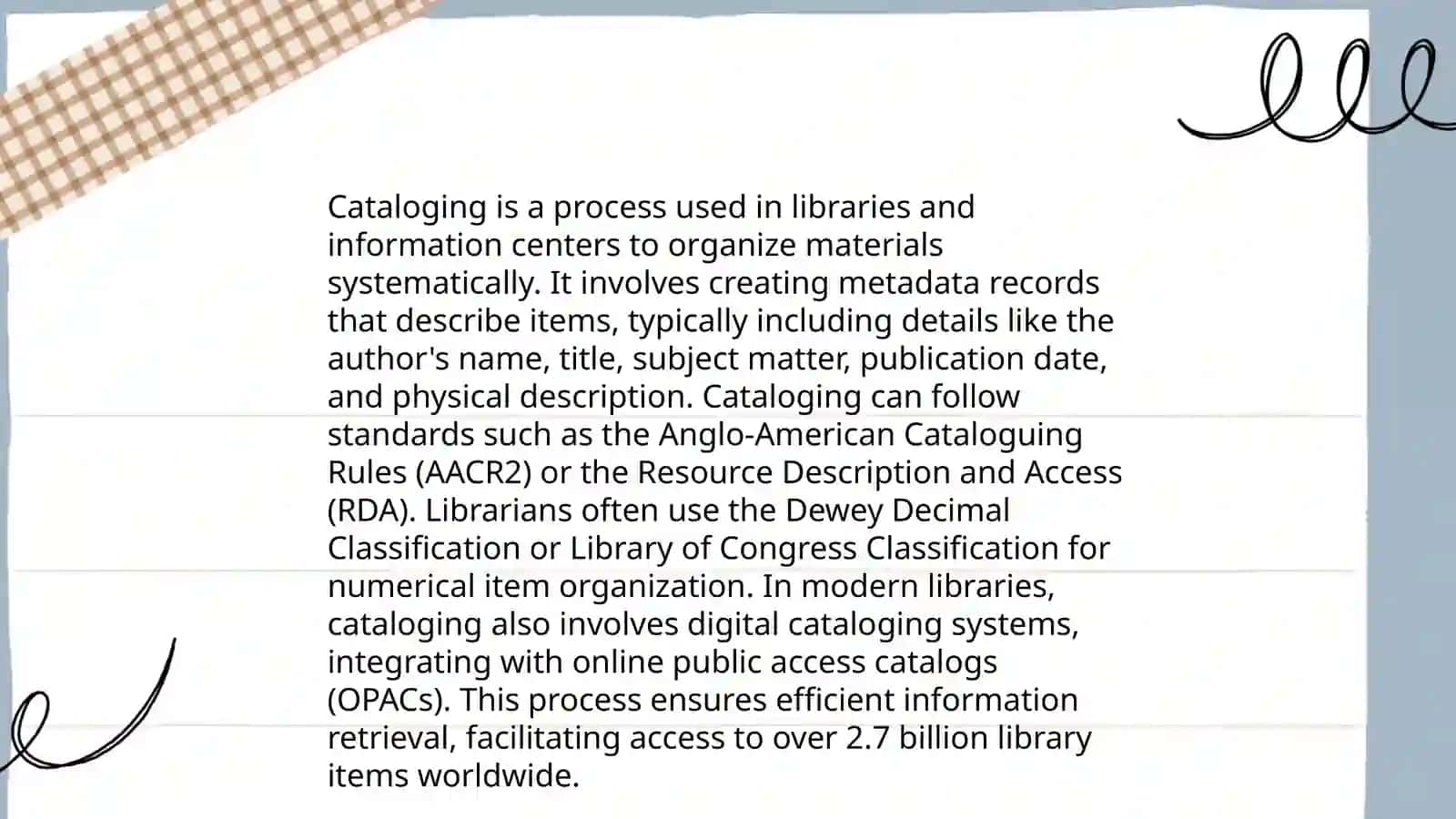 Understanding Library Terms 3