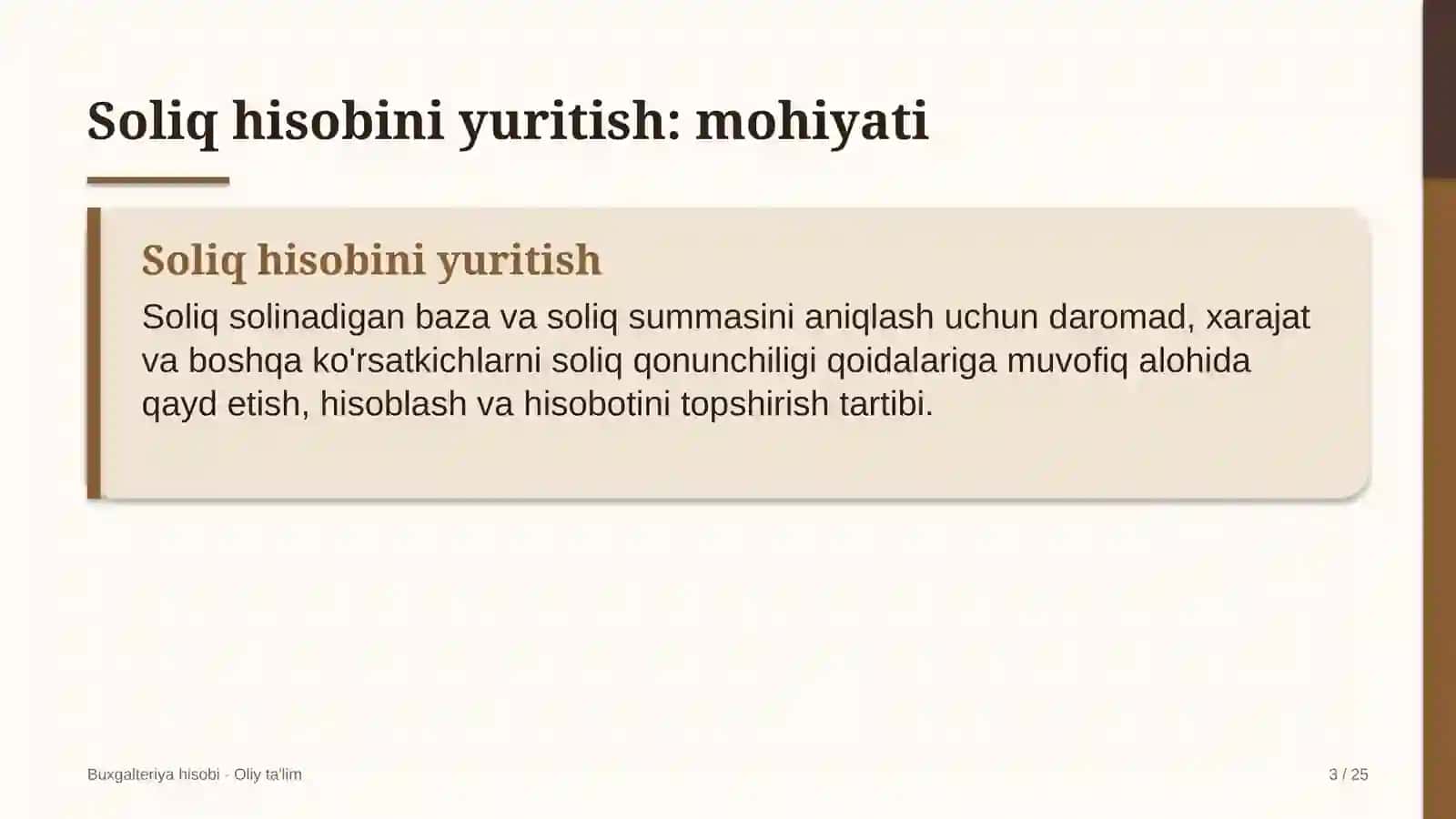 elektr montaj ishlarida soliq hisobini yuritish 5879 3