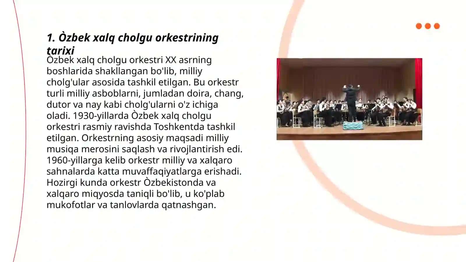 Òzbek xalq cholgu orkestri 3