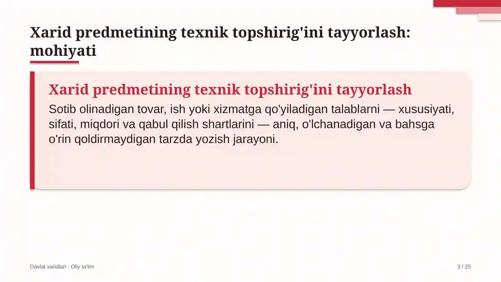 Hosting provayderlarida xarid predmetining texnik topshirig'ini tayyorlash 3