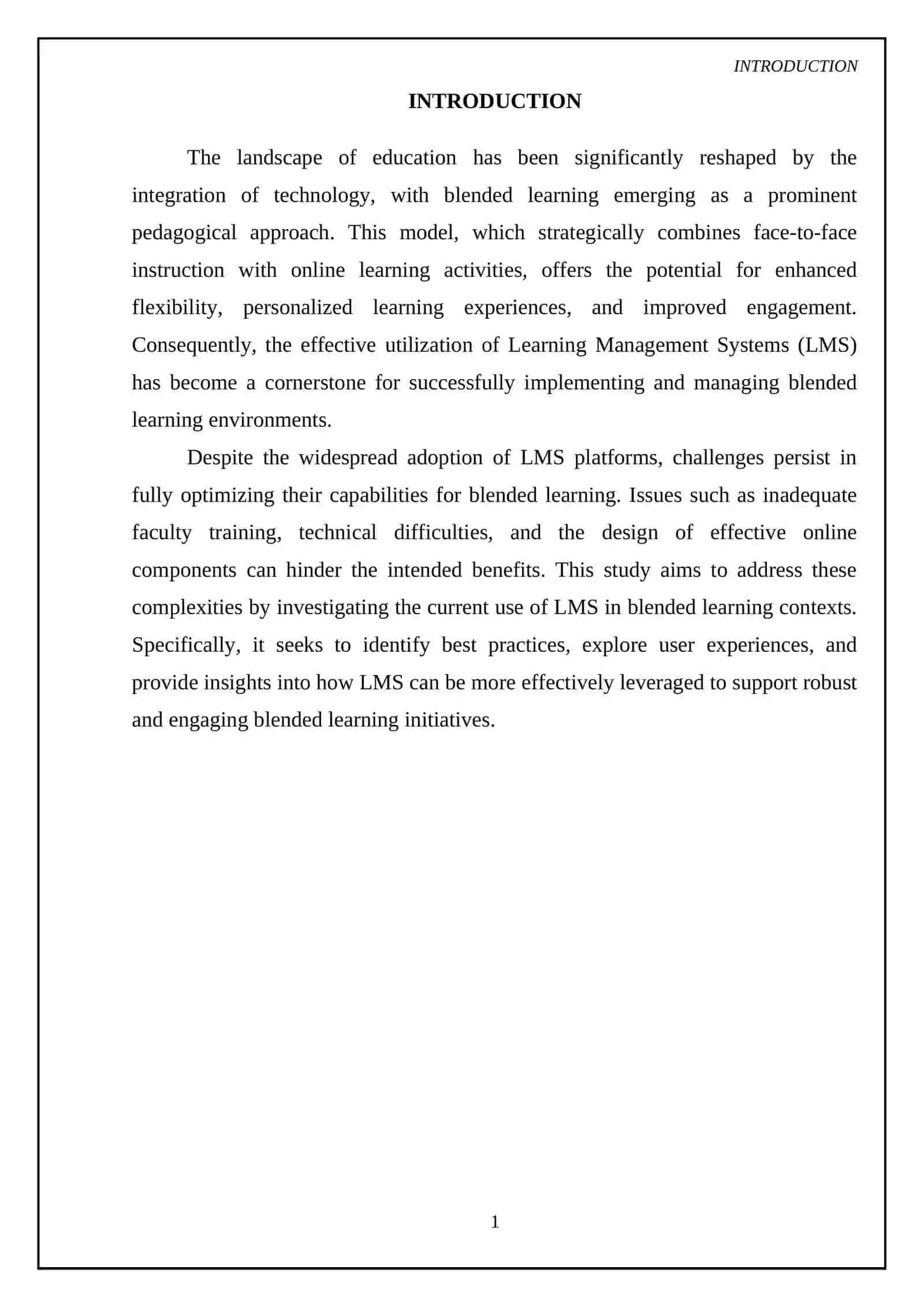 A study on the use of Learning Management System (LMS) for blended learning 3