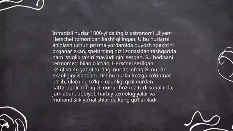 Infraqizil nurlar 3