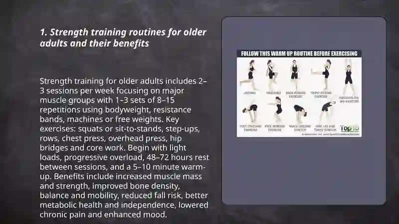 Exercise routines 3