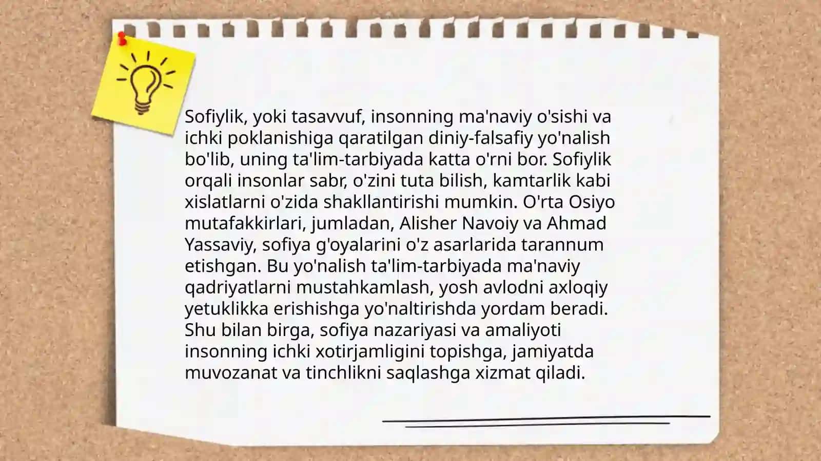 Sofiylik ta'limoti 3