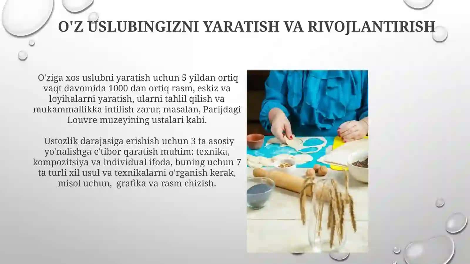 Oʻz ishining ustasi 3