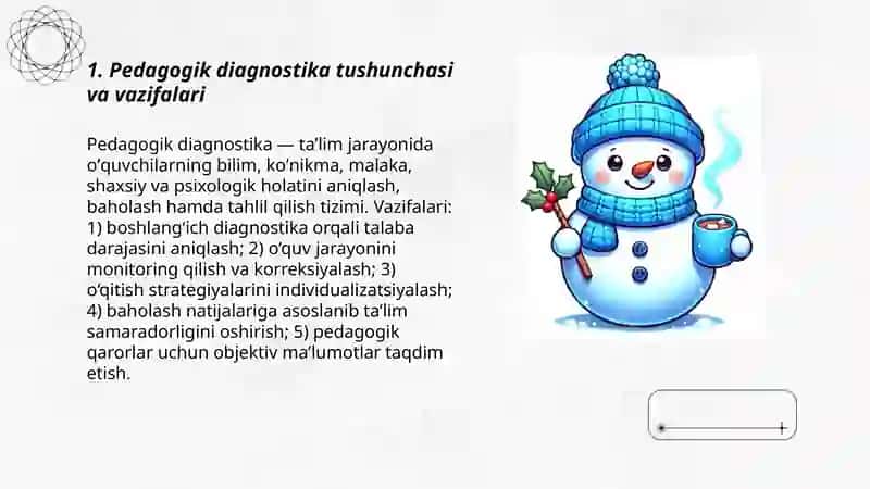 Pedagogik diagnostika 3