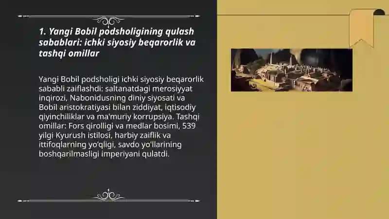 YANGI BOBIL PODSHOLIGINI QULASHI 3