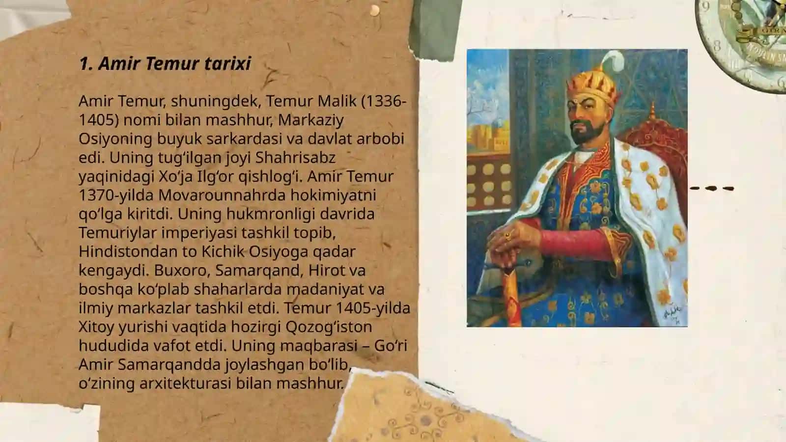 Amir Temur buyuk davlat arbobi 3