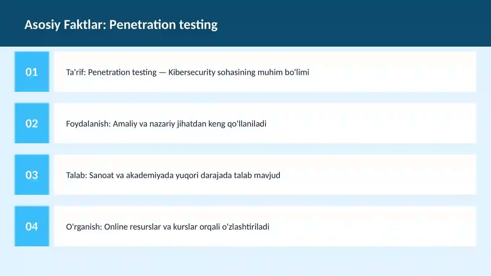 Penetration testing 3