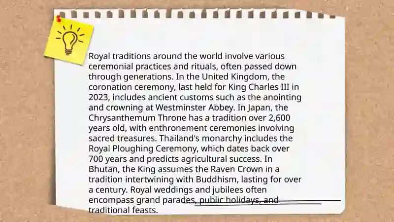 Customs and traditions in England 3