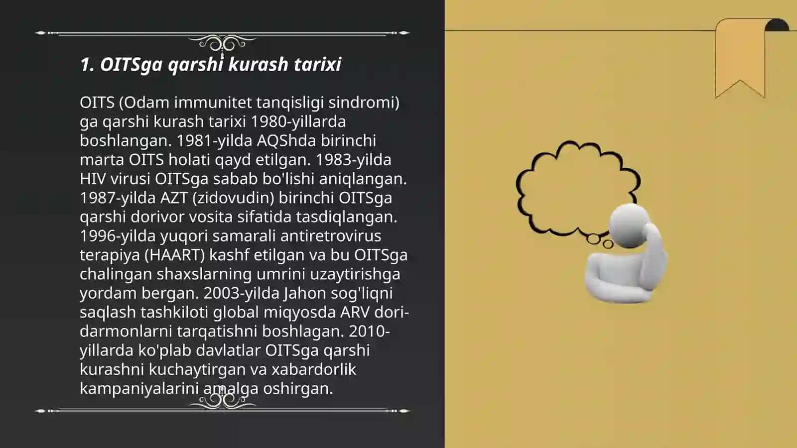 OITSga qarshi kurash tarixi 3