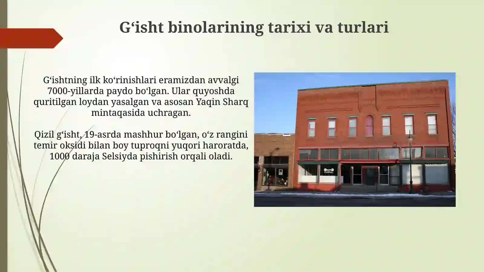 Gʻisht binolar 3