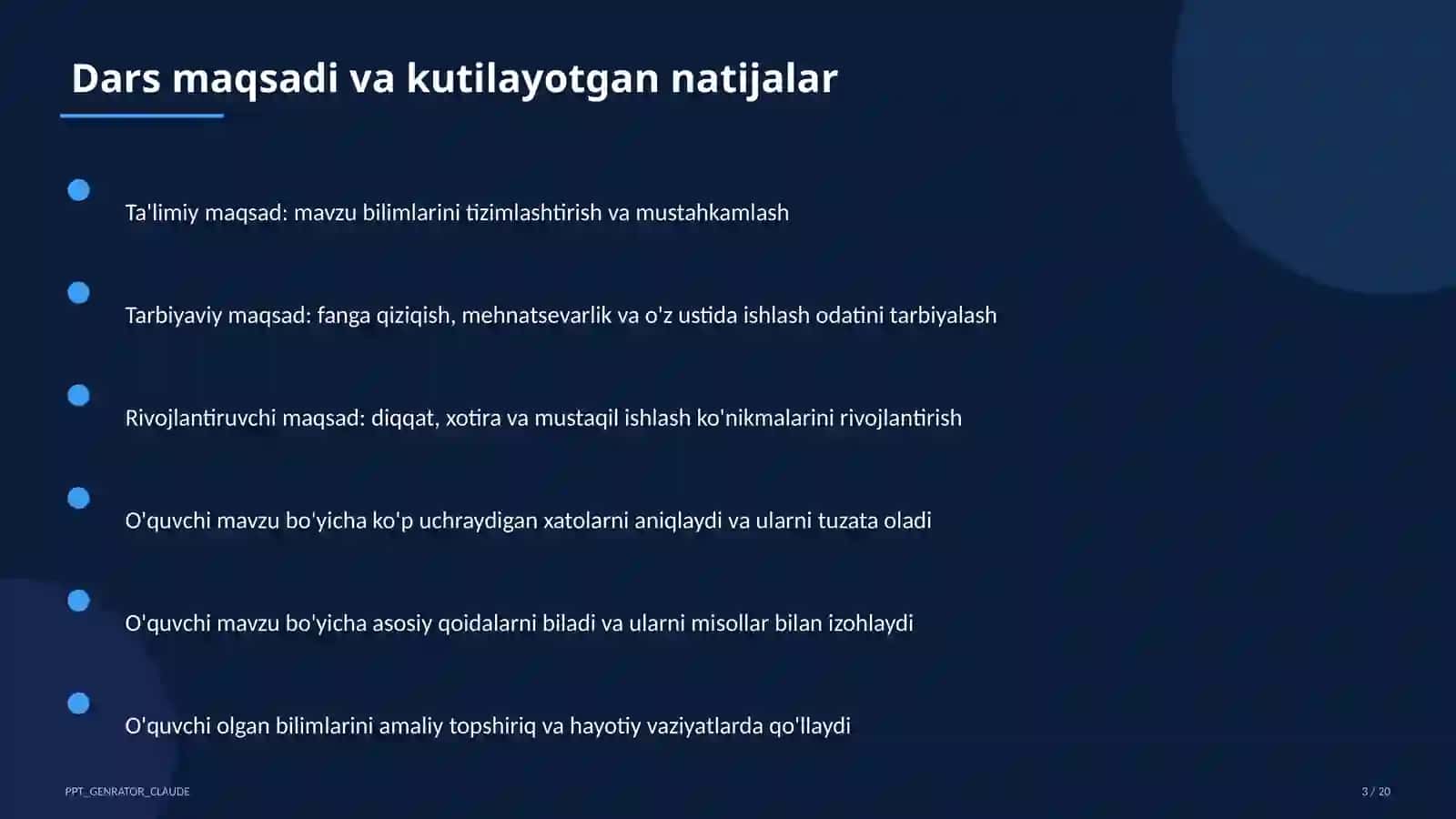 Nutq madaniyati va notiqlik san'ati (10-sinf) 3