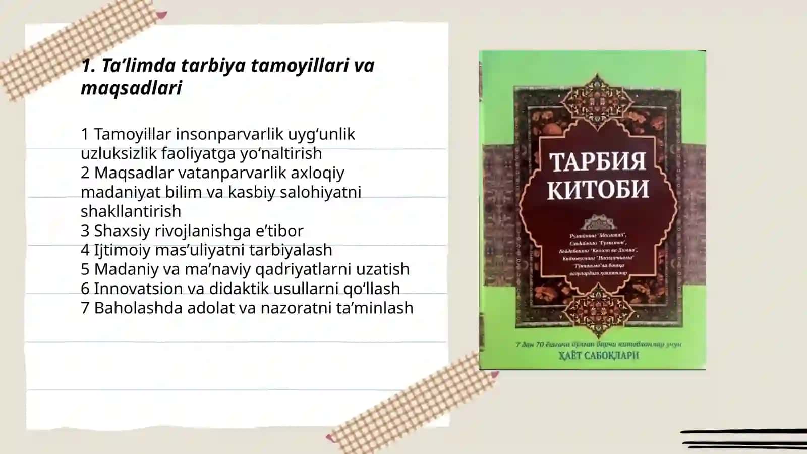 Taʼlimda tarbiya 3