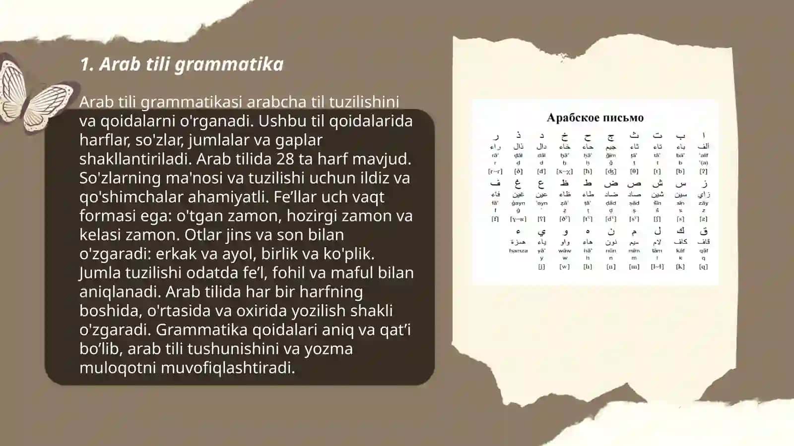 Arab tili grammatikasi 3