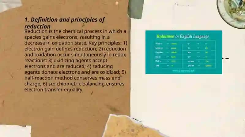 Reduction and its types 3