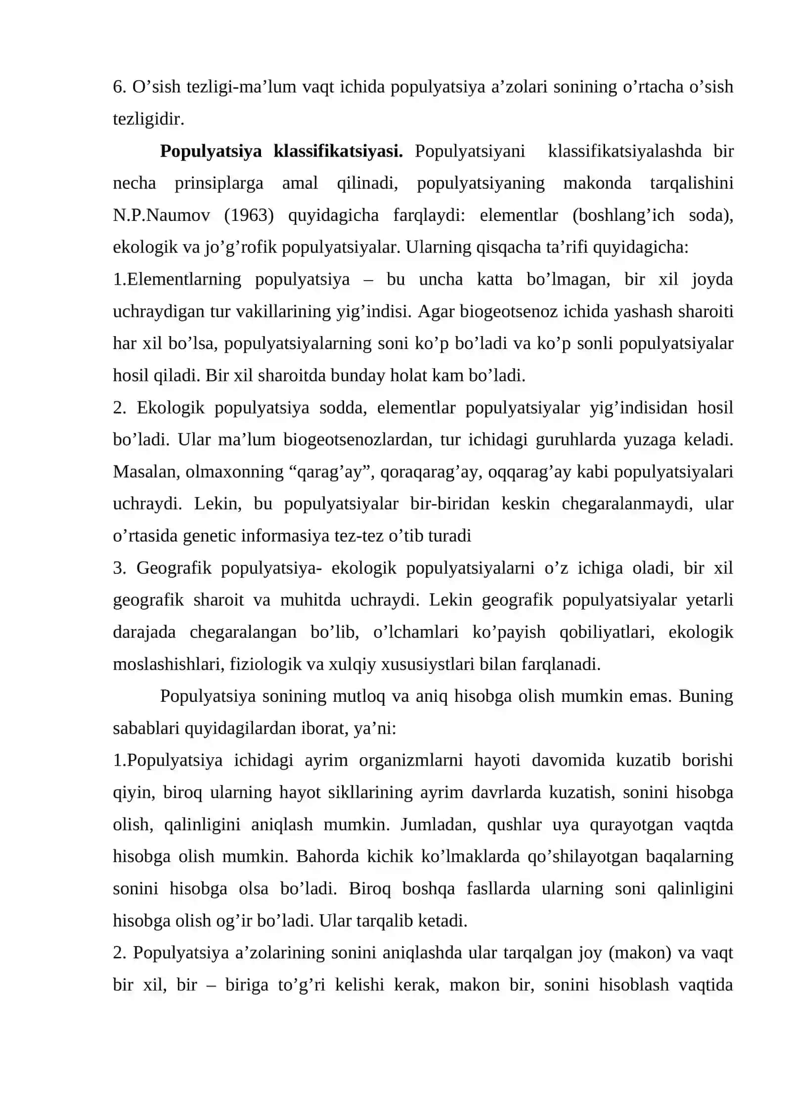 Inson populyatsiyasi 3