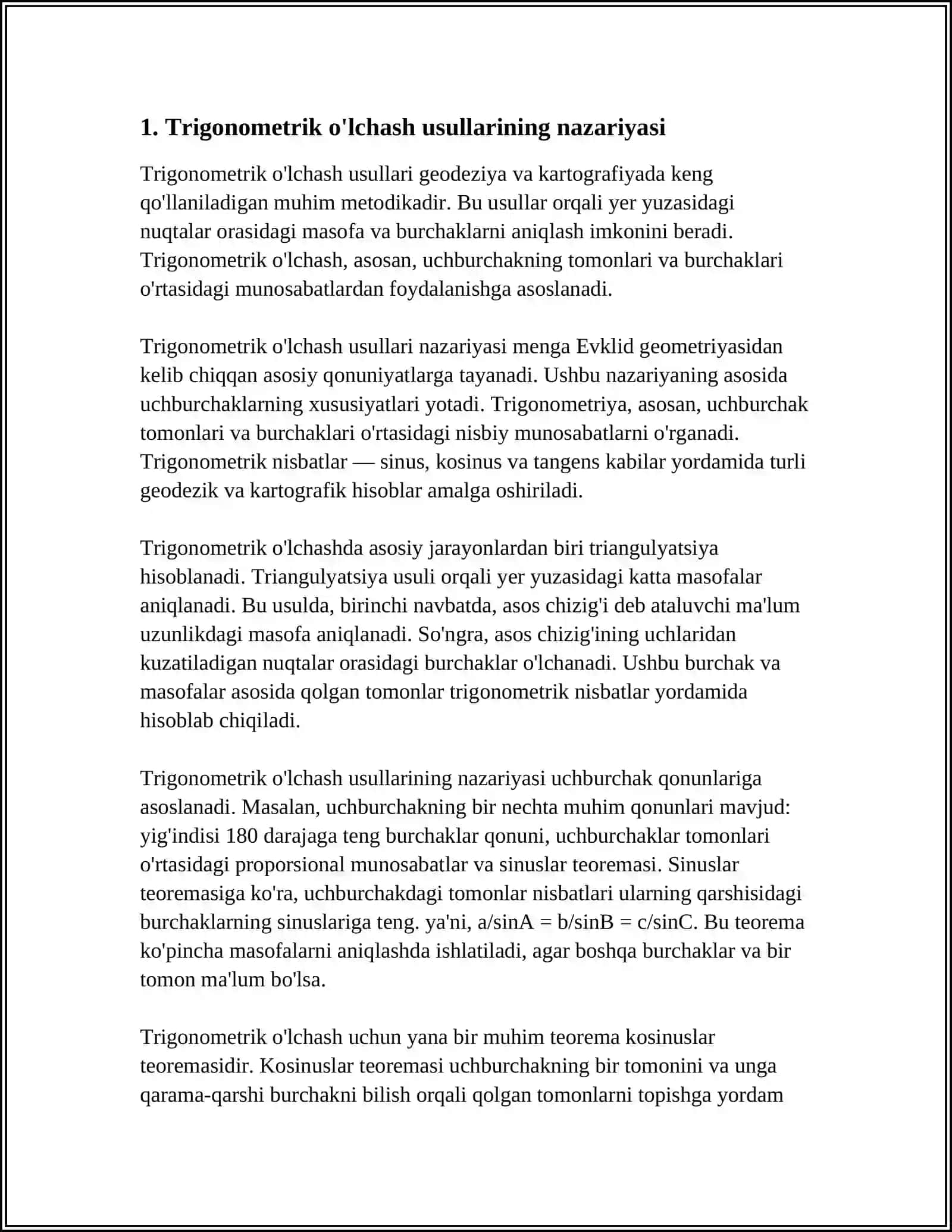 TRIGONOMETRIK NIVELIRLASH 3