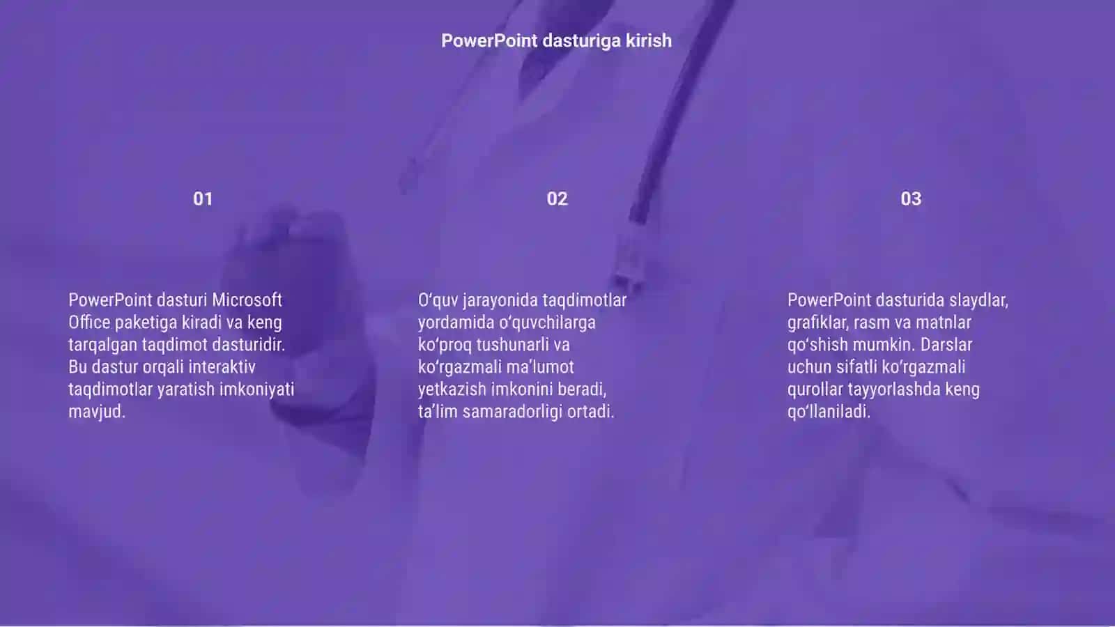PowerPoint dasturi 3