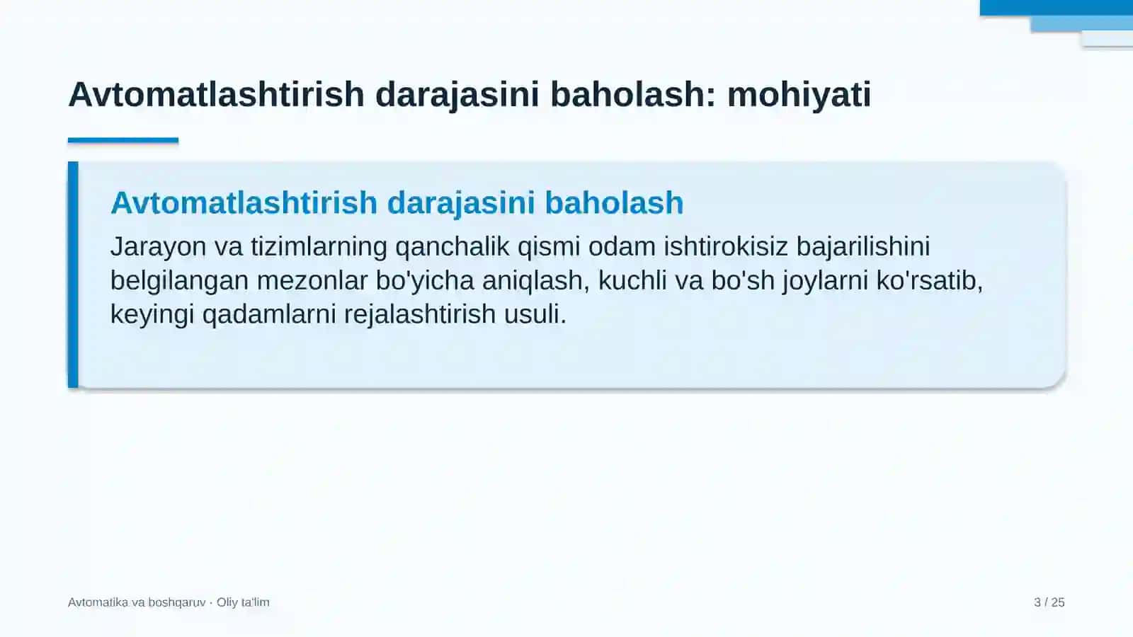 Elektronika do'konlarida avtomatlashtirish darajasini baholash 3