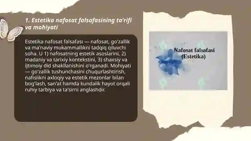 Estetika nafosat falsafasi 3
