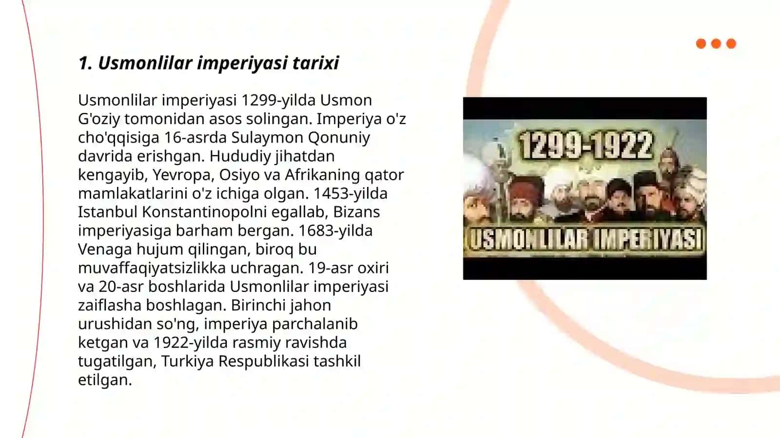 Usmonlilar imperiyasi tarixi 3