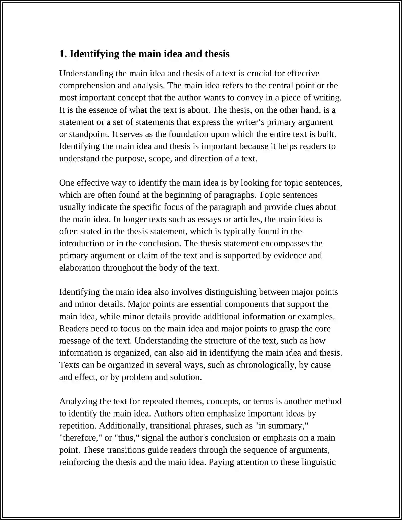 UNDERSTANDING TEXTS 3