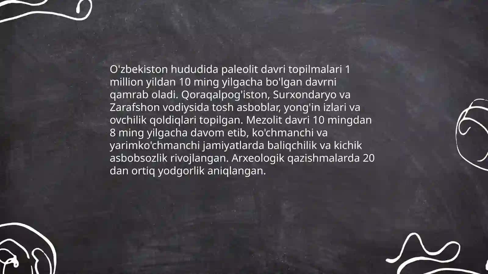 O`zbekiston qadimgi tarixi 3