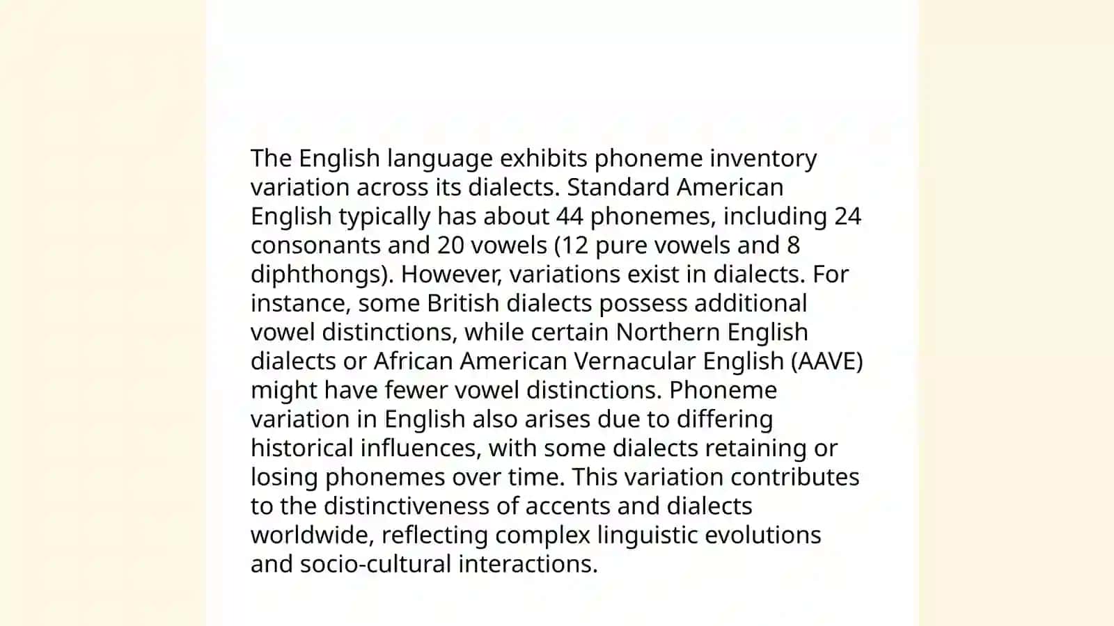 System of phonemes in different languages 3
