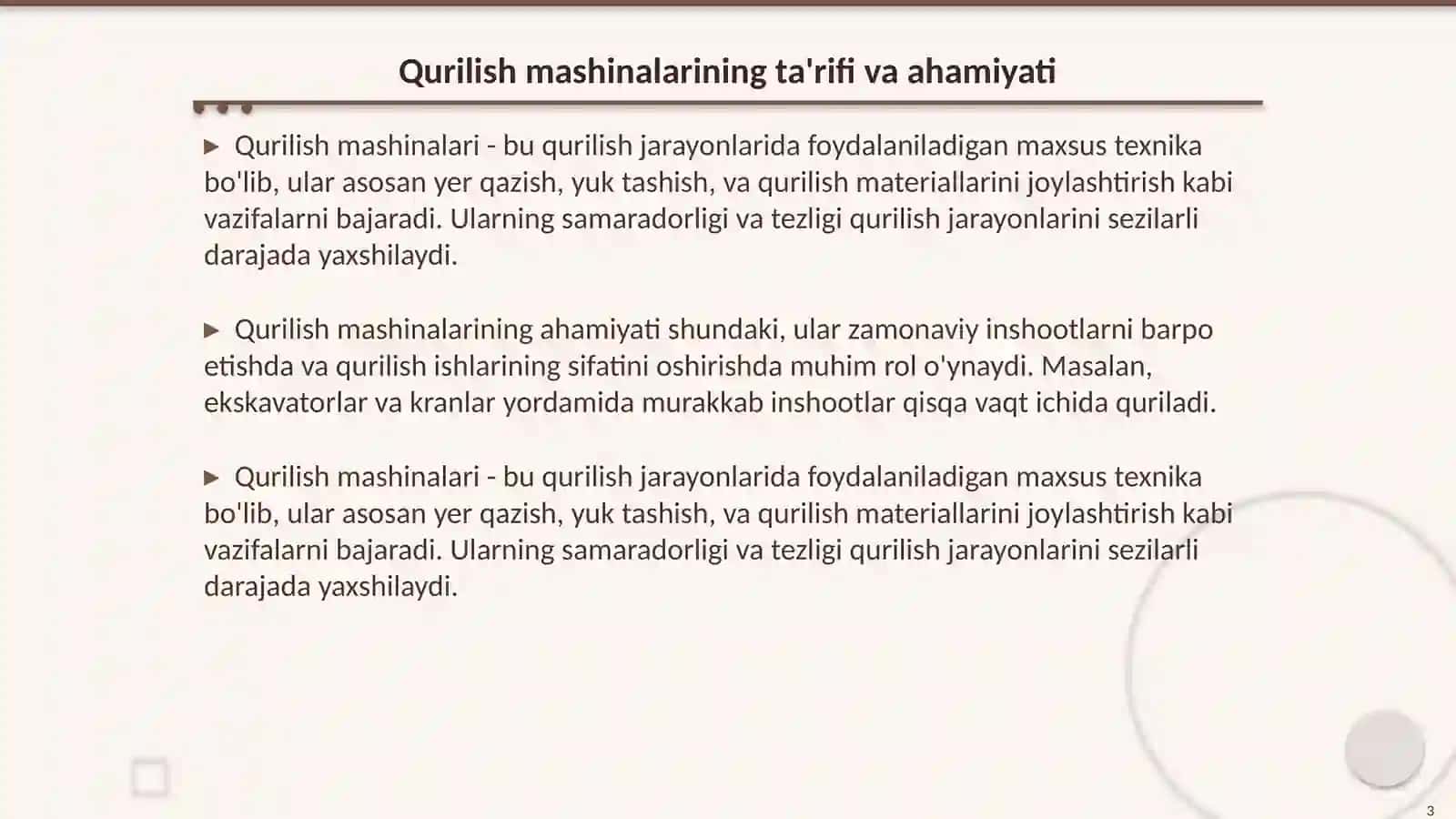 Qurilish mashinalari 3