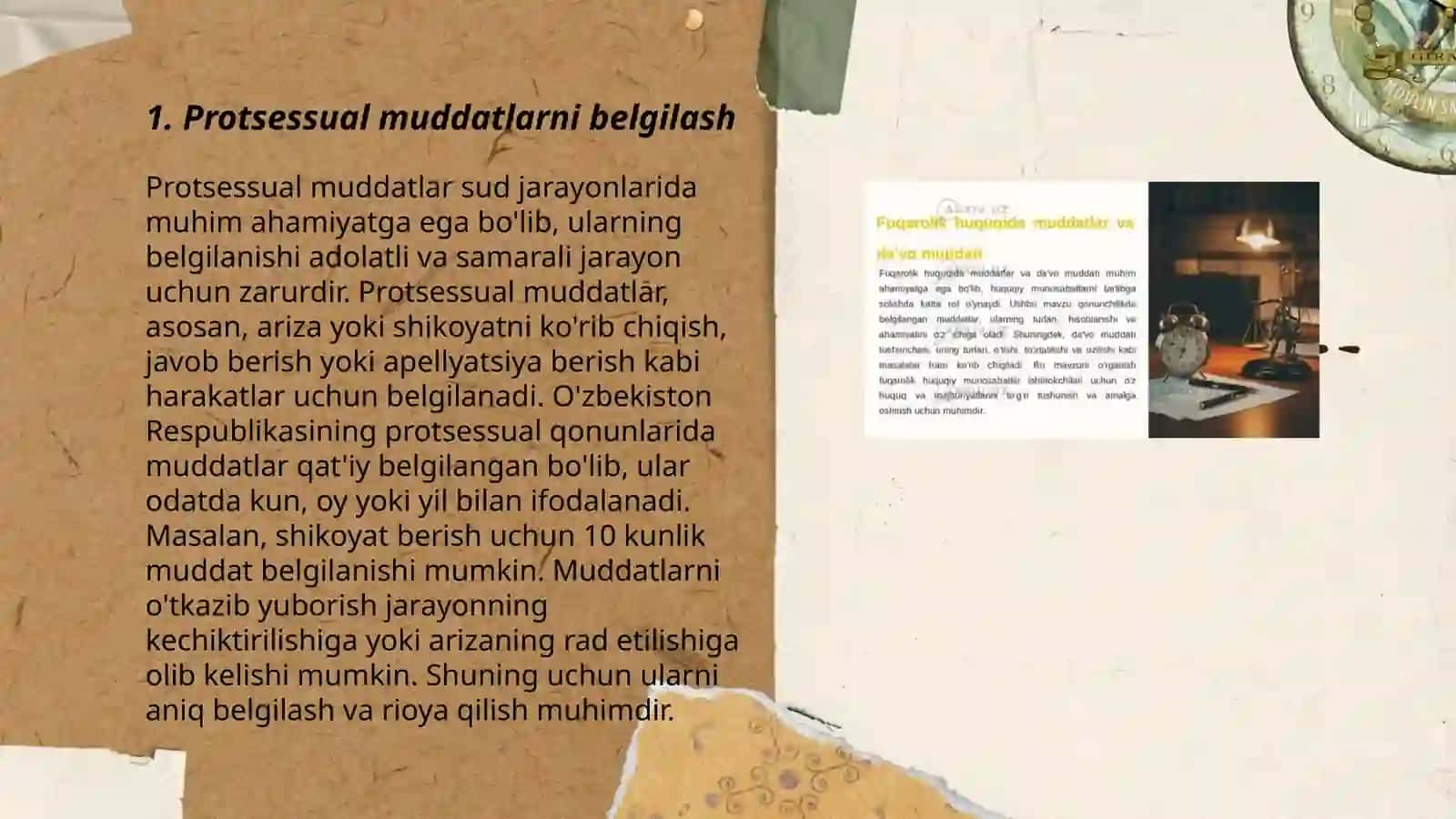Protsessual muddatlar 3