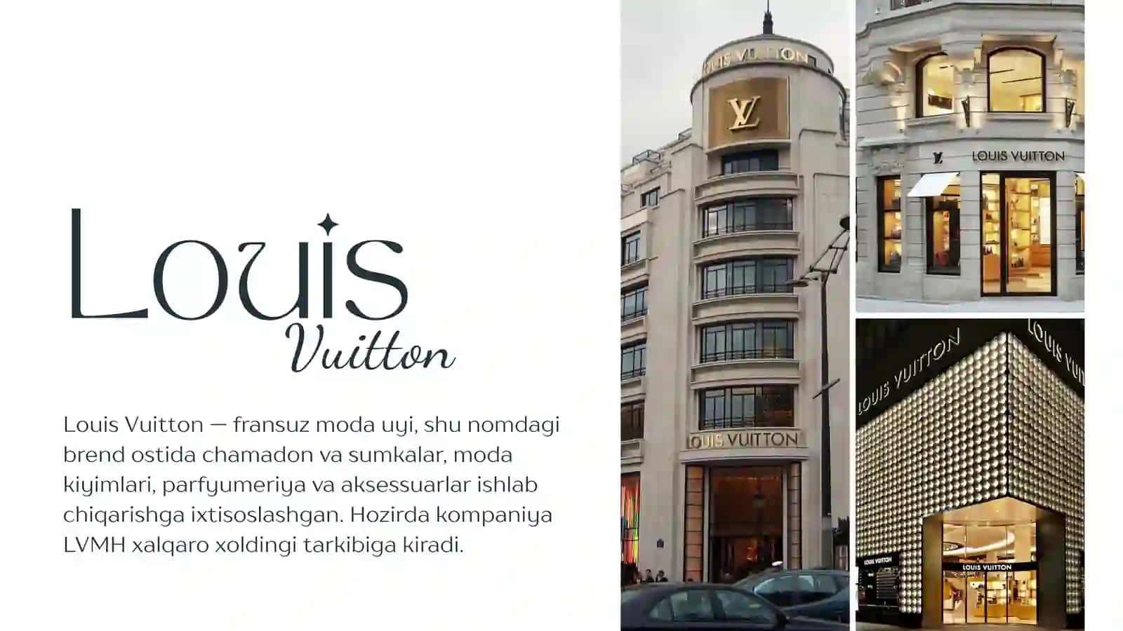 Louis Vuitton kompaniyasi haqida 3