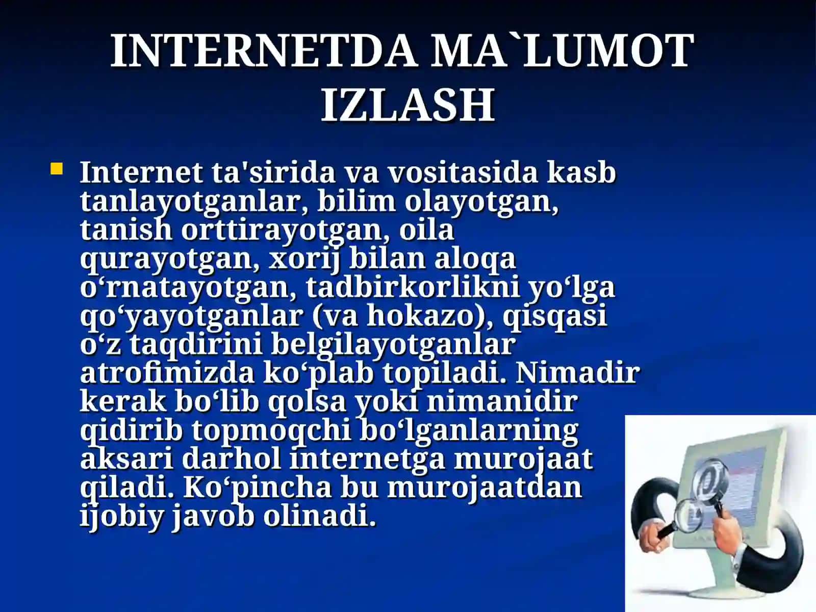 Internetda axborot qidiruv tizimi 3