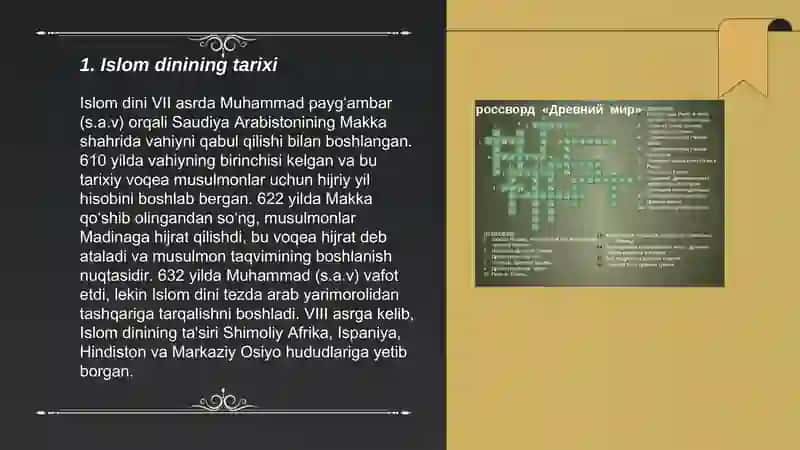 Islom dinining tarixi va mohiyati 3