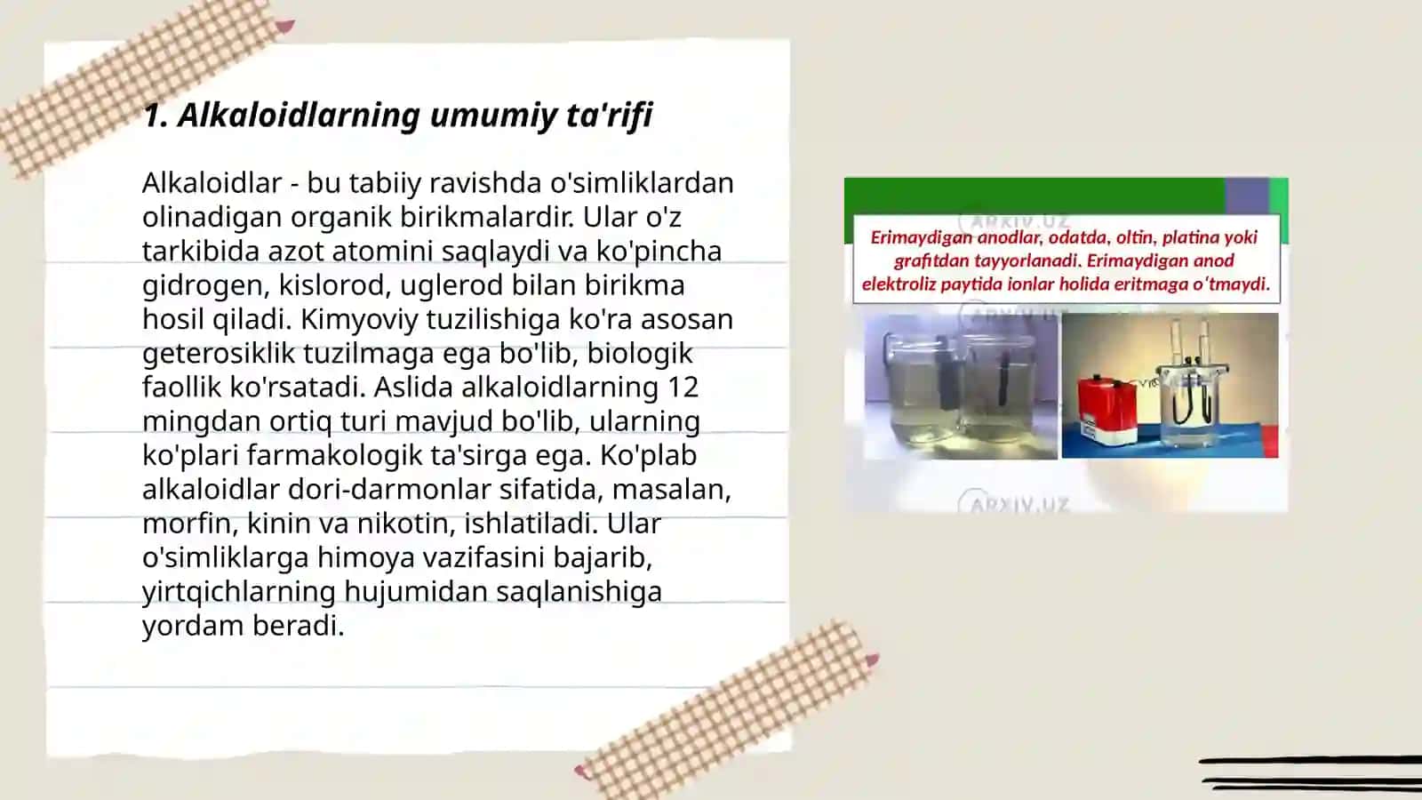 Alkoloidlar va ularni ahamiyati 3