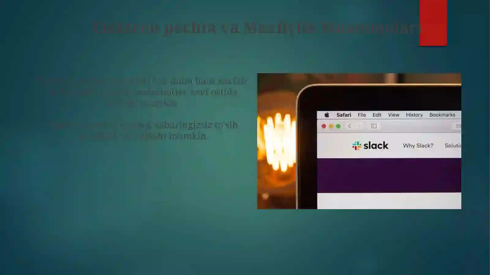 Internet tarmogʻi va elektron pochta 3