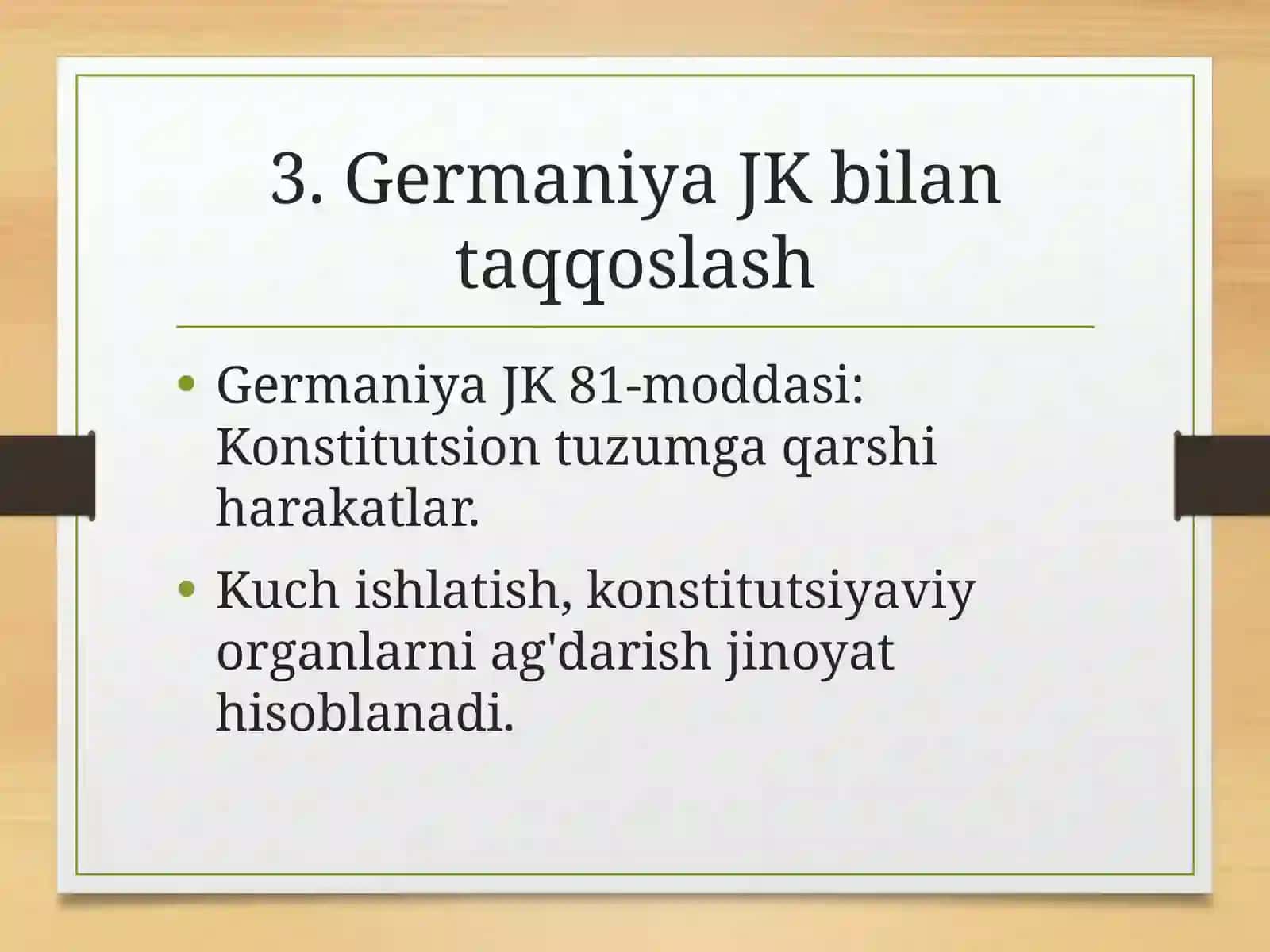 O‘zbekiston Respublikasi Jinoyat kodeksining 159-moddasi 3