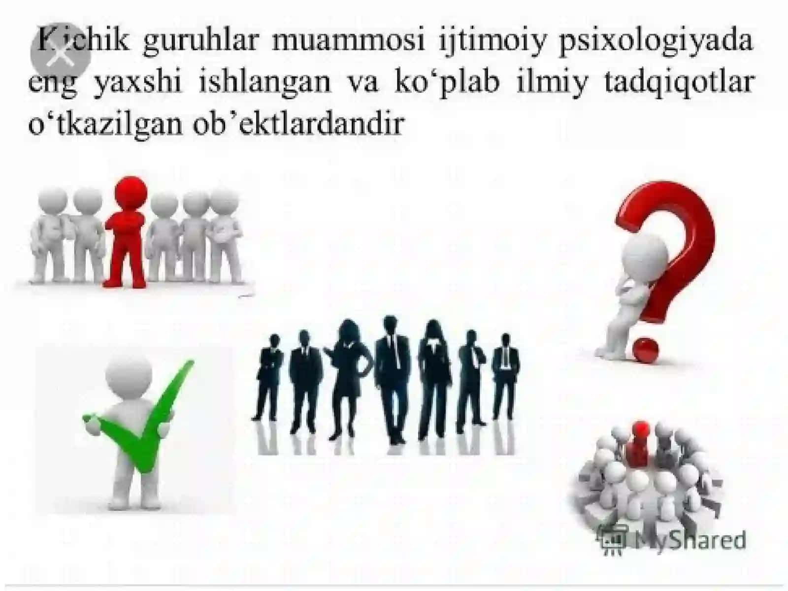 Guruhlar muammosi 3