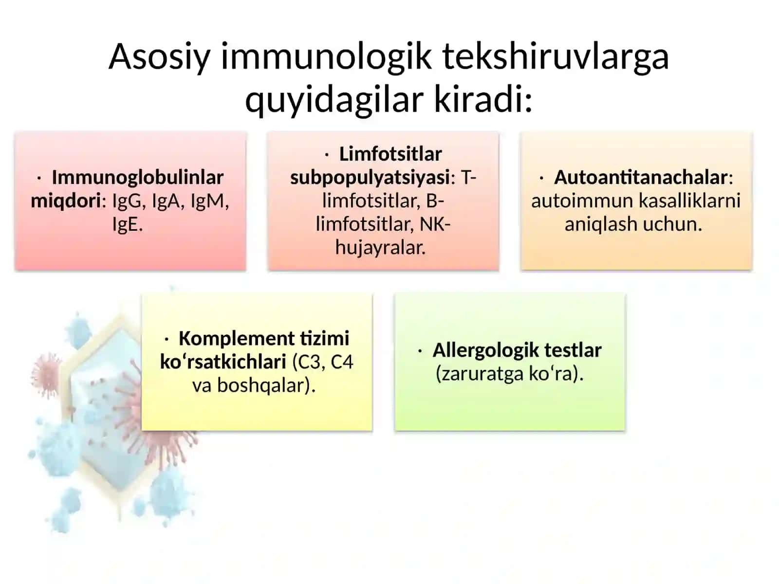 Immunologik tekshiruv 3