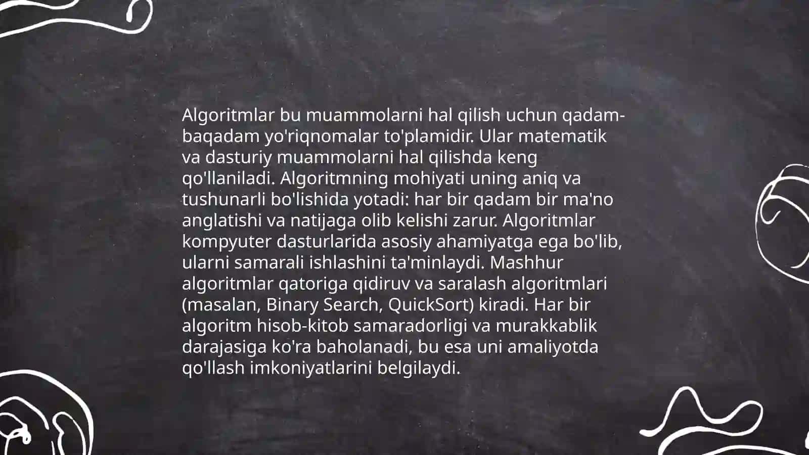 Algoritmlar va ularning mohiyati 3